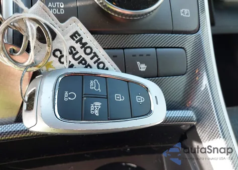 2022 Hyundai Santa Fe Hybrid Blue from USA, damaged, VIN KM8S2DA14NU023813